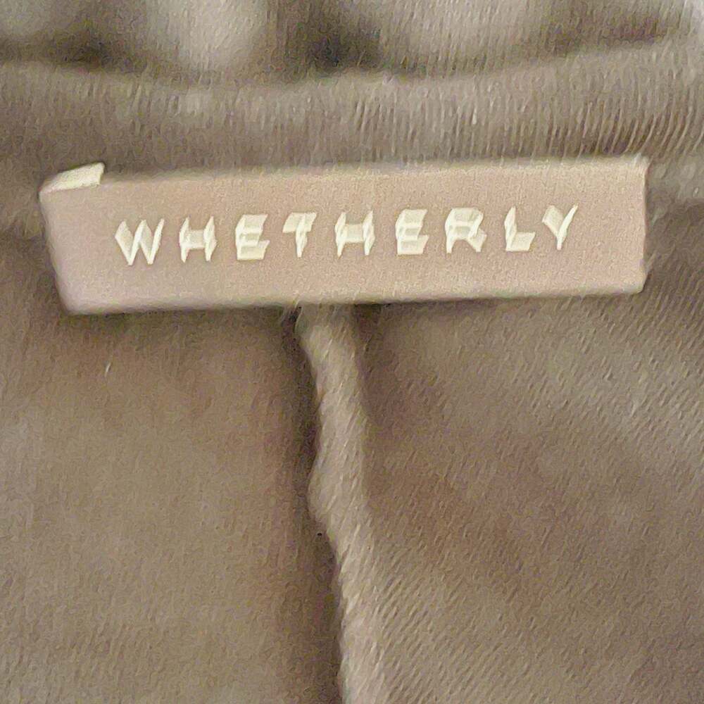 WHETHERLY Blue And Black Colorblock Long Sleeve V-Neck Sweater - Picture 6 of 8
